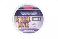 Шнур BratFishing STEEL LINE GREEN (зелёный) 125м, 3002002010