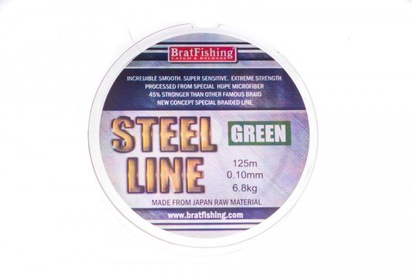 BratFishing Steel Line Green 3002002010
