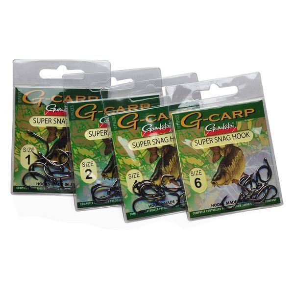 Гачки коропові Gamakatsu G-Carp Super Snag 146831 00400