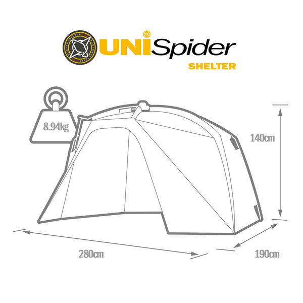 Намет Solar South Westerly Pro Uni Spider Bivvy Комплект BV30-BUNDLE