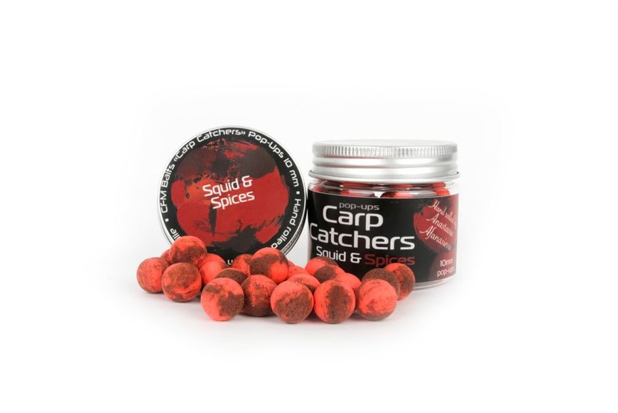 Бойлы pop-up Carp Catchers «Squid&Spices» 10mm pss10