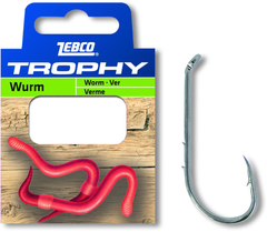 Готовые поводки Trophy Worm hook-to-nylon 4380004
