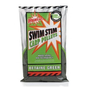 Пеллетс Dynamite Swim Stim Betaine Green Pellets 3mm, 0,9кг DY100
