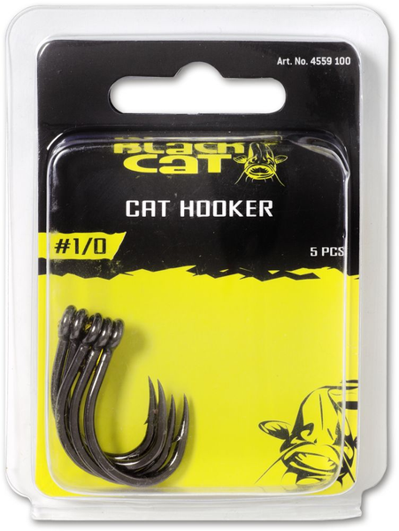 Крючок Black Cat Cat Hooker DG coating 5pcs 2,5g 4559100