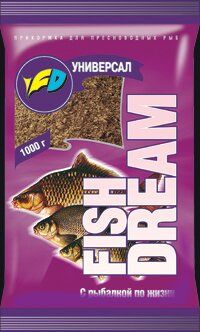 Прикормка FishDream Универсал (Классика), 1кг KS007