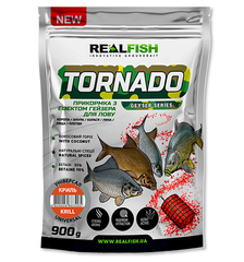 Прикормка Real Fish Торнадо Универсал Криль 900г RFG-23