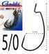 Крючки офсетные Gamakatsu Worm Offset EWG №5/0, 5шт