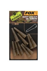 Конуси для безасных клипс FOX Edges Camo Size 7 lead clip tail rubbers №7 10шт CAC808