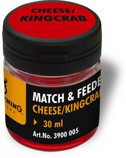 Match & Feeder Dip red Cheese/Kingcrab 30ml 3900005