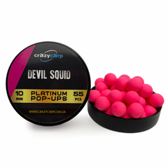 Плаваючі бойли Crazy Carp Platinum Pop Ups Devil Squid 10мм DSPP10