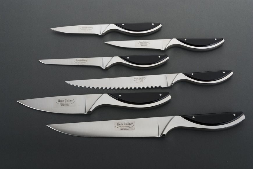 Блок 6 ножей Haute Cuisine с черной ручкой 2.14.109.90