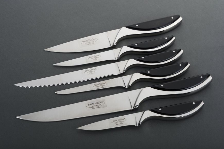 Блок 6 ножей Haute Cuisine с черной ручкой 2.14.109.90