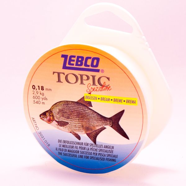 Леска Topic Бел.рыба 540м 2031018