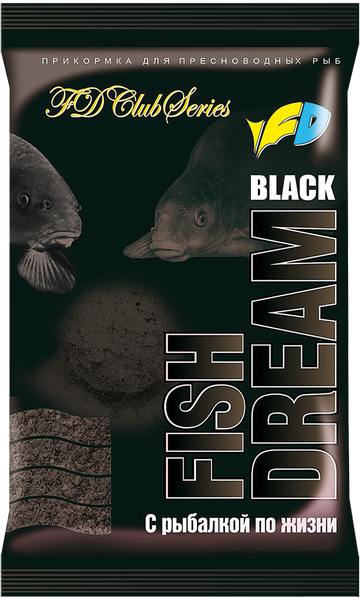 Прикормка FishDream Спорт Black (Club Series), 0.8кг KB102