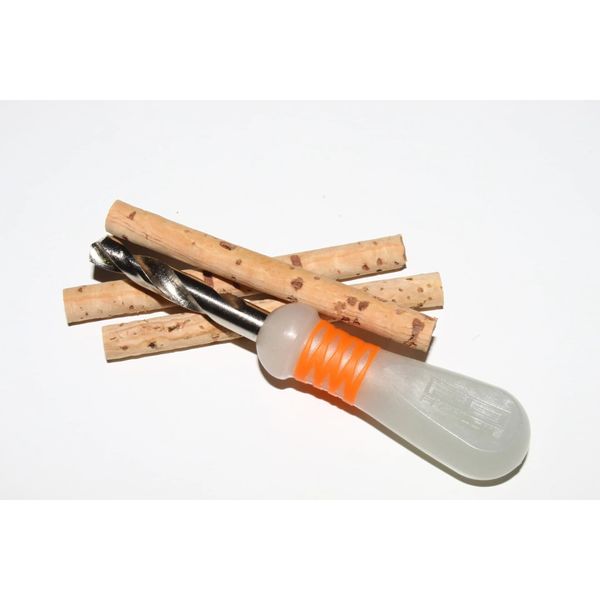 Свердло з корковими паличками для балансування насадки 6 мм PB Products - Bait Drill + Сork Sticks, 28100