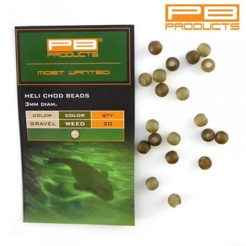 Монтаж PB PRODUCTS HELI CHOD BEADS Gravel / Weed 21030