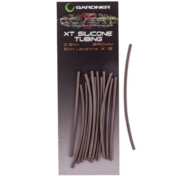 Трубка силіконова COVERT XT SILICONE TUBING 15 x 5cm BROWN CSILBT