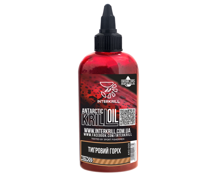 Крилева олія Interkrill KRILL OIL Тигровий Горіх 100мл AKО-009