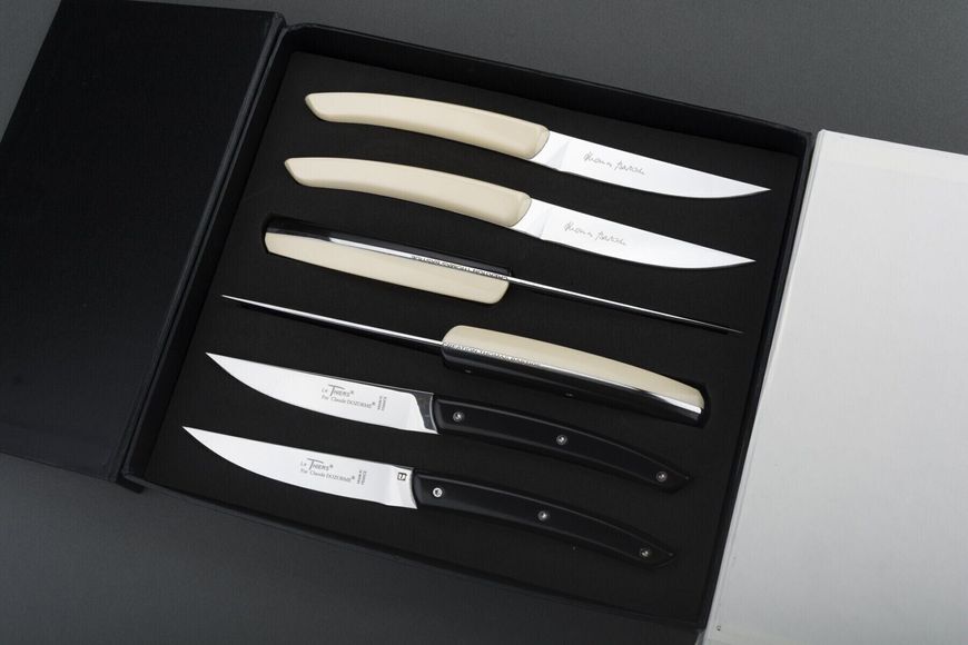 Набір з 6 ножів Thomas Bastide з чорно/кремовою ручкою 6.90.001.23ТВ