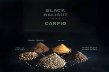 Принада Carpio METHOD MIX BLACK HALIBUT MMBH-0001