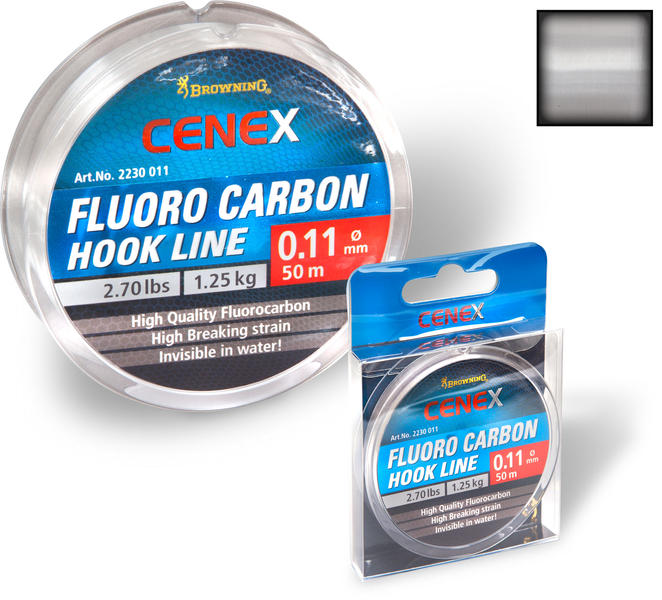 Леска Browning Cenex Fluoro Carbon Hook Line 50 м 2230017