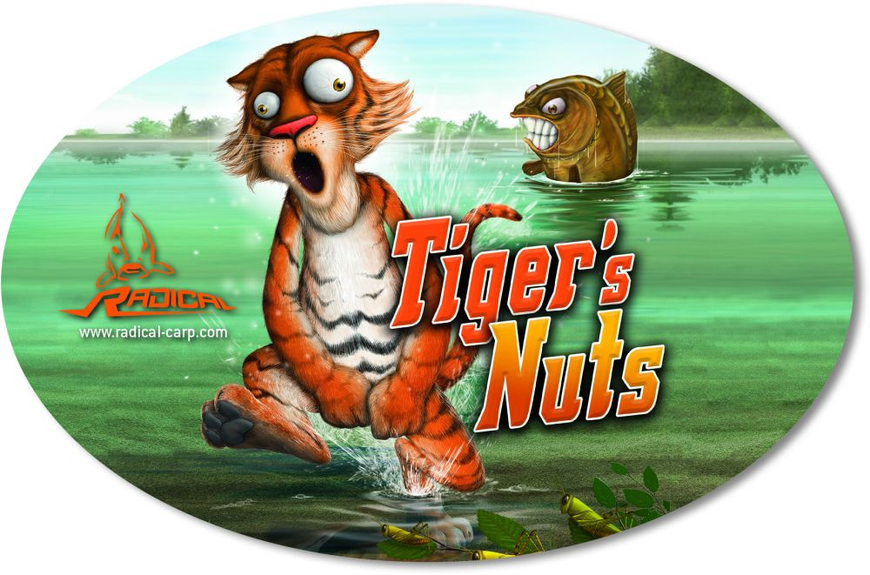 Наклейка Sticker Tiger's Nuts 14,5cm 9,5cm 9949024