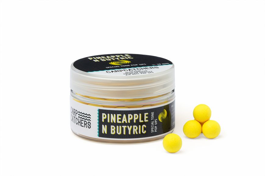 Бойлы pop-up Carp Catchers «Pineapple N Butyric» 10 mm pstpnb10