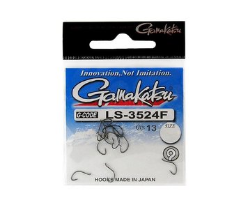 Крючки Gamakatsu LS-3524F N/L Black 147933 006