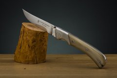 Охотничий складной нож ЕОК с ручкой из светлого рога 1.15.140.63