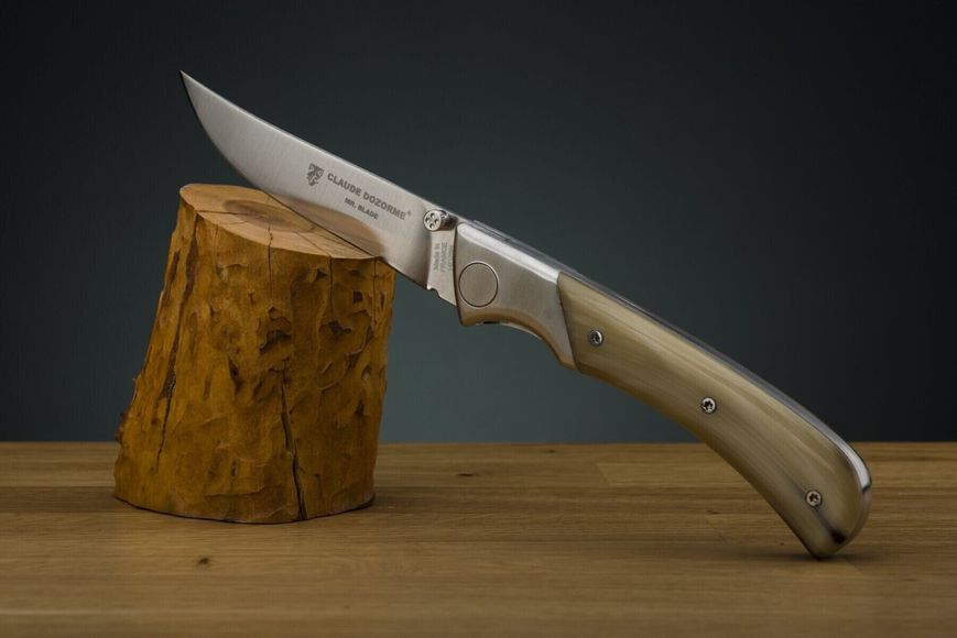 Охотничий складной нож ЕОК с ручкой из светлого рога 1.15.140.63