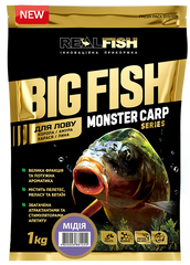 Прикормка Real Fish Bigfish Короп Мідія 1кг RFBF-02