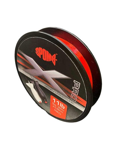 Волосінь сподова Spomb X Pro Mono 0.26mm/11lb x 300m RED DML001