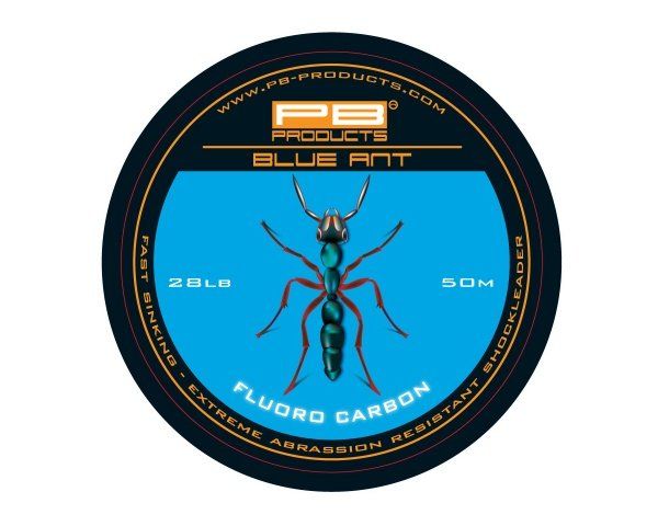 Флюорокарбон PB PRODUCTS BLUE ANT FLUORO CARBON 28Lb, 50 m 10410