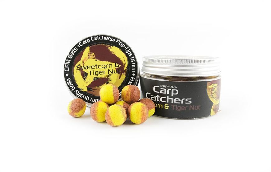 Бойл pop-up Carp Catchers «Sweetcorn &Tiger Nut» 14mm pst14