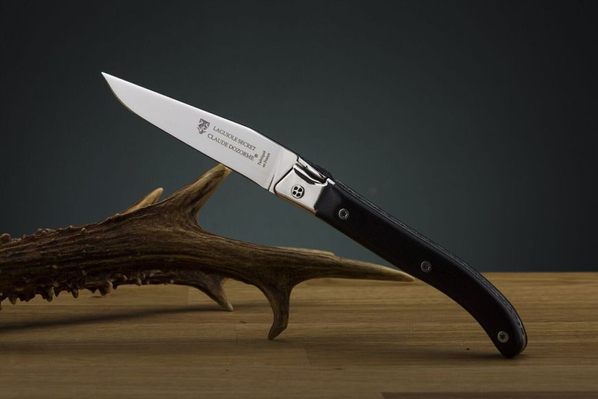 Складаной нож Laguiole с ручкой осой из черного дерева 1.60.098.70G