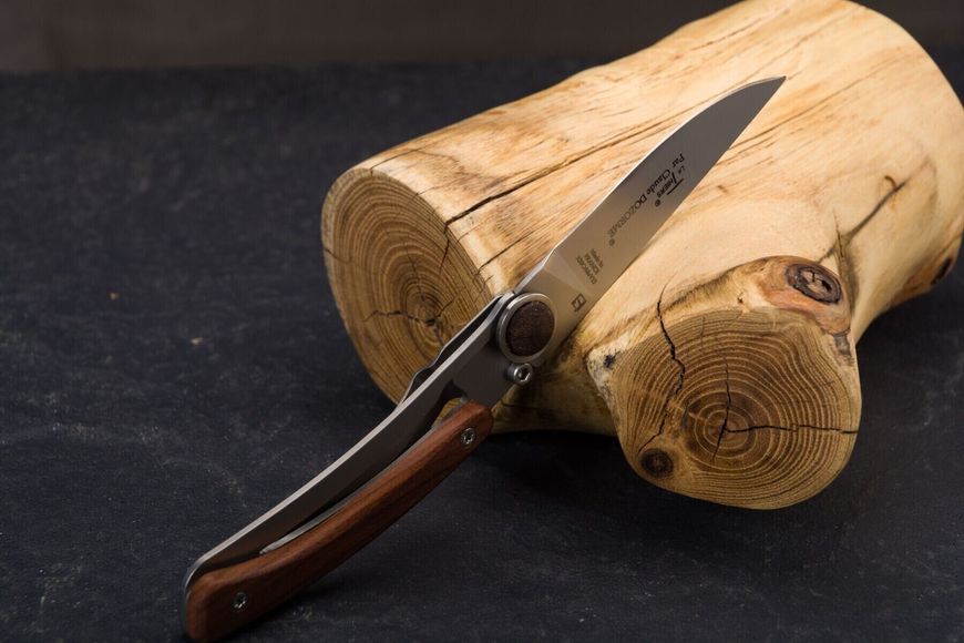 Thiers liner карманный нож, ручка из древесины vallernia (розовое дерево) 1.90.142.55