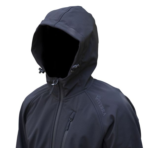 Куртка Viverra Softshell Infinity Hoody Black РБ-2239054