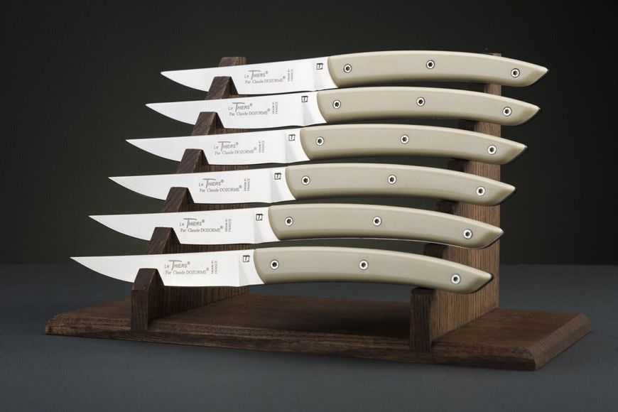 Набор из 6 ножей Thomas Bastide с кремово/черной ручкой 6.90.001.24ТВ