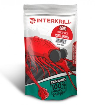 Прикормка Interkrill Флет Метод Стік Мікс 100% Криль 800г BSP-001