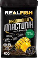 Пластилін Real Fish Чабрець Часник 0,5кг RFP-07