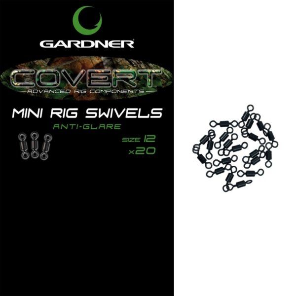 Вертлюжок «COVERT MINI RIG SWIVELS ANTI GLARE» №12 (10шт) SWV12