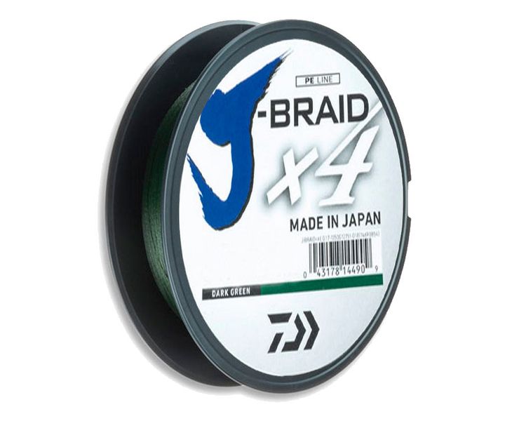 Daiwa J-Braid X4E Dark Green 12741-015