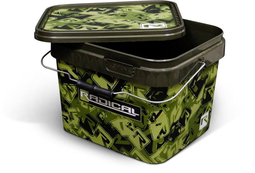 Відро Radical Camou bucket with lid 250mm 10l camou 290mm 211mm 8514102