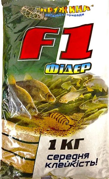 Прикормка FishDream Фідер (F1), 1кг F1003