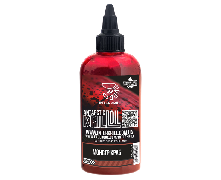 Крилевое масло Interkrill KRILL OIL Монстр Краб 100мл AKО-004