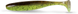 Виброхвост 11,00cm green pumpkin chartreuse Quantum 4street B-Ass Shad 4.4 5pcs