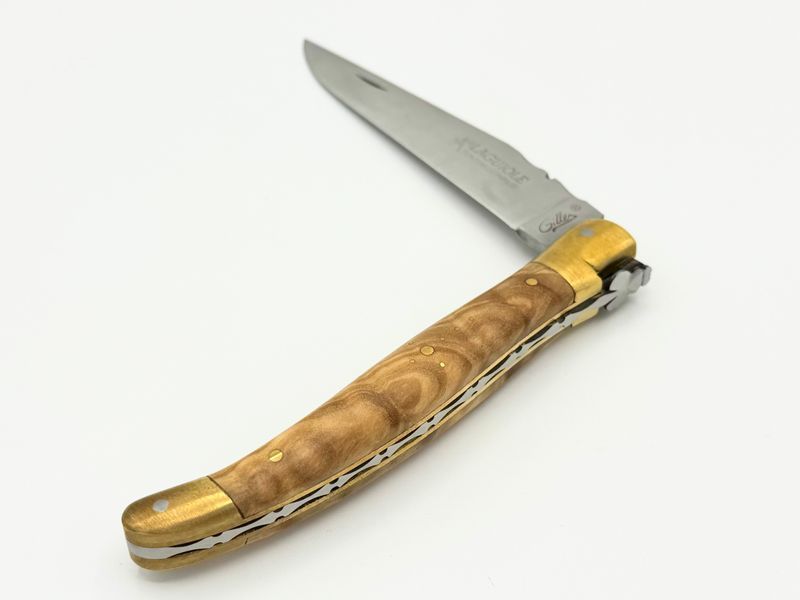 Складной нож ручной работы Laguiole 12см, Olivewood L12O