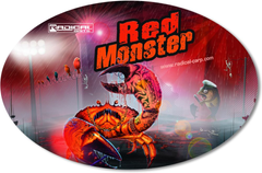Наклейка Radical Sticker Red Monster 14,5cm 9,5cm 9949077